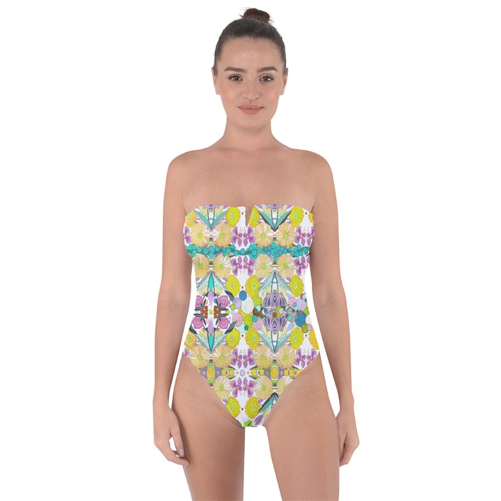 Chateau Jardin  Tie Back One Piece Swimsuit