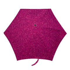 Hot Pink Glitter Mini Folding Umbrellas by snowwhitegirl