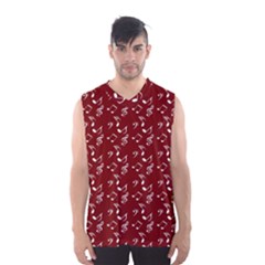 Burgundy Music Men s Basketball Tank Top by snowwhitegirl