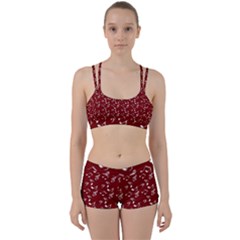 Burgundy Music Women s Sports Set by snowwhitegirl