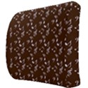 Brown Music Back Support Cushion View3