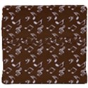 Brown Music Back Support Cushion View4