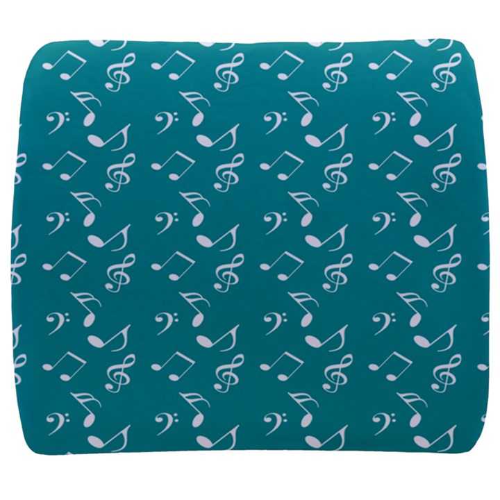 Teal Music Back Support Cushion