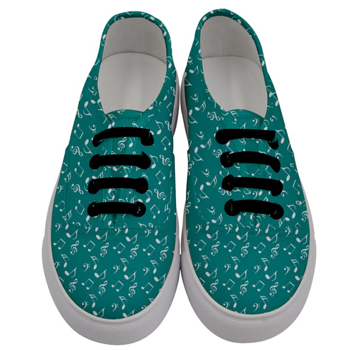 Teal Music Men s Classic Low Top Sneakers