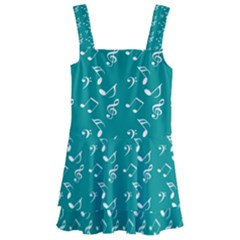 Teal Music Kids  Layered Skirt Swimsuit by snowwhitegirl