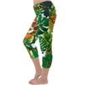 Tropical Pelican Tiger Jungle Capri Winter Leggings  View2