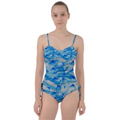 SPACE FRACTURE Sweetheart Tankini Set