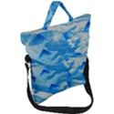 SPACE FRACTURE Fold Over Handle Tote Bag View1