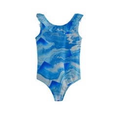 SPACE FRACTURE Kids  Frill Swimsuit