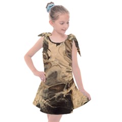 Honey Bee Kids  Tie Up Tunic Dress by WILLBIRDWELL