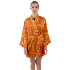 001 2 Long Sleeve Kimono Robe by ArtByAmyMinori