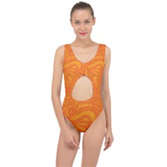 001 2 Center Cut Out Swimsuit