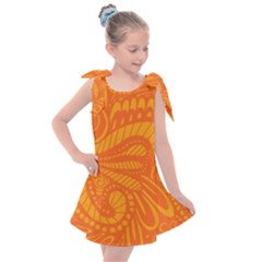 001 2 Kids  Tie Up Tunic Dress