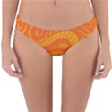 Pop Orange Reversible Hipster Bikini Bottoms View3