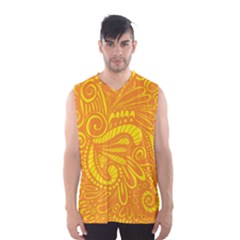 Pop Sunny Men s Basketball Tank Top by ArtByAmyMinori