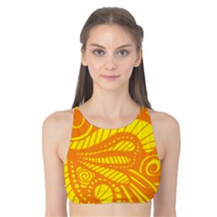 Pop Sunny Tank Bikini Top by ArtByAmyMinori