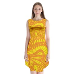 Pop Sunny Sleeveless Chiffon Dress   by ArtByAmyMinori