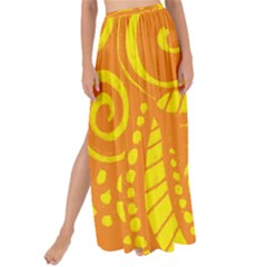 Pop Sunny Maxi Chiffon Tie-up Sarong by ArtByAmyMinori