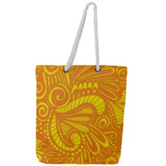 Pop Sunny Full Print Rope Handle Tote (large) by ArtByAmyMinori