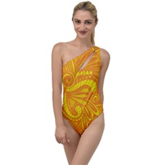 Pop Sunny To One Side Swimsuit by ArtByAmyMinori