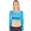 Pop Sky Long Sleeve Crop Top View1