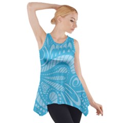 Pop Sky Side Drop Tank Tunic by ArtByAmyMinori