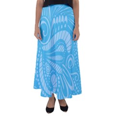 Pop Sky Flared Maxi Skirt by ArtByAmyMinori