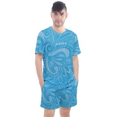 Pop Sky Men s Mesh Tee And Shorts Set