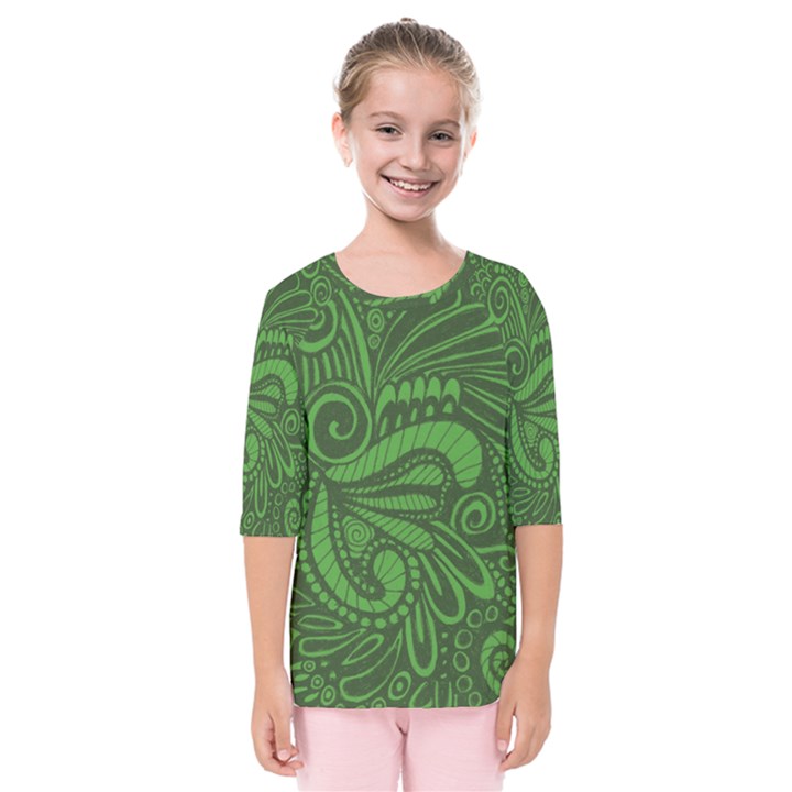 Natural Universe Kids  Quarter Sleeve Raglan Tee