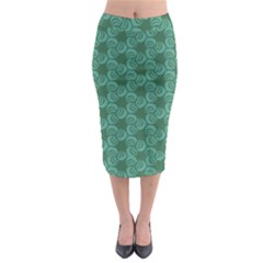 Layered Knots Midi Pencil Skirt by ArtByAmyMinori