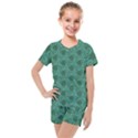 Layered Knots Kids  Mesh Tee and Shorts Set View1