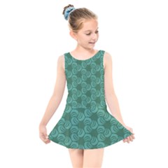 Layered Knots Kids  Skater Dress Swimsuit by ArtByAmyMinori