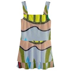 Theconnect Kids  Layered Skirt Swimsuit