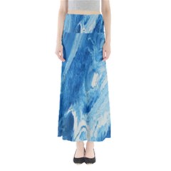 Water Full Length Maxi Skirt by WILLBIRDWELL