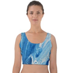 Water Velvet Crop Top