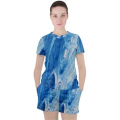 Water Women s Tee And Shorts Set