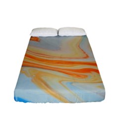 Fire Spear Fitted Sheet (full/ Double Size) by WILLBIRDWELL