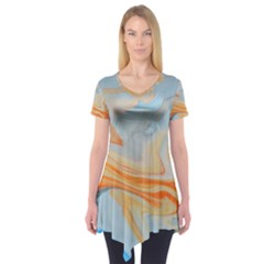 Fire Spear Short Sleeve Tunic  by WILLBIRDWELL