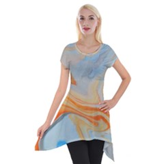 Fire Spear Short Sleeve Side Drop Tunic by WILLBIRDWELL