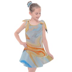 Fire Spear Kids  Tie Up Tunic Dress by WILLBIRDWELL