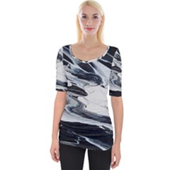 Space Drift 2 Wide Neckline Tee