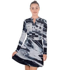 Space Drift 2 Long Sleeve Panel Dress