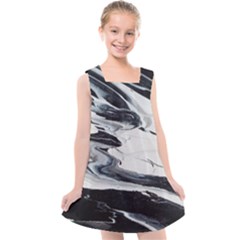 Space Drift 2 Kids  Cross Back Dress by WILLBIRDWELL