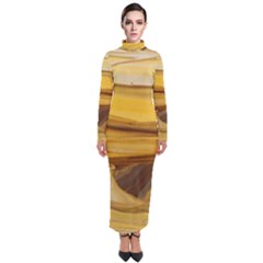 Sand Man Turtleneck Maxi Dress