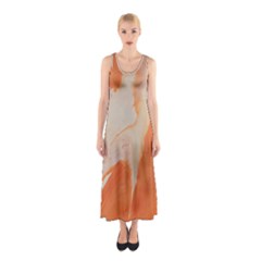 Fire Fall Sleeveless Maxi Dress