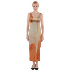 Fire Fall Fitted Maxi Dress by WILLBIRDWELL