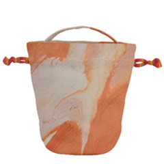 Fire Fall Drawstring Bucket Bag