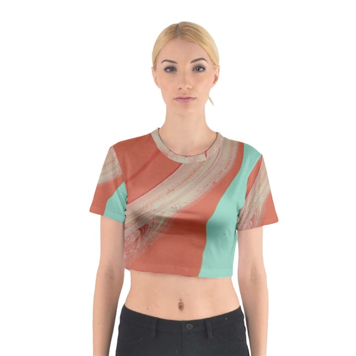 CLAY AND WATER Cotton Crop Top