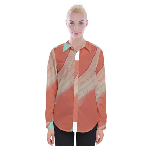 Clay And Water Womens Long Sleeve Shirt by WILLBIRDWELL