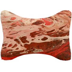 Acid Rain Seat Head Rest Cushion by WILLBIRDWELL